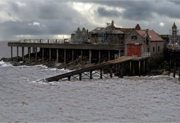 Birnbeck Pier January John Crew LRPS