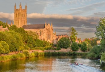 Second_Rowing-at-Sunset-in-Worcester_David-Wallis
