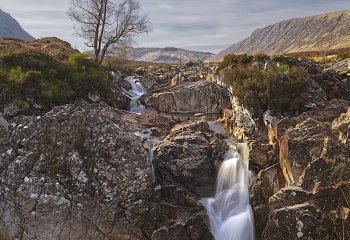 Glencoe_Etive waterfall Glencoe_Etive waterfall