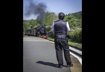 The-train-arriving-Alan-Barker