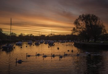 Christchurch-Sunset-Alan-Barker-