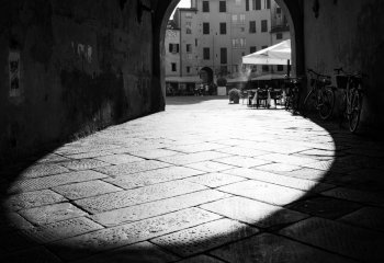 Shadows in Lucca